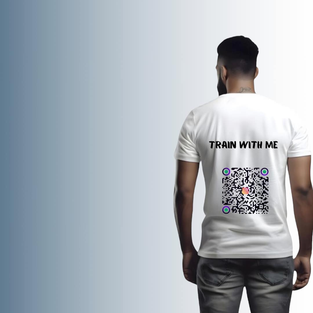 QR T-shirt for men