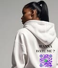 Women’s Hoodie: “LinkUp Luxe” - Image 3