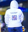 Women’s Hoodie: “LinkUp Luxe”