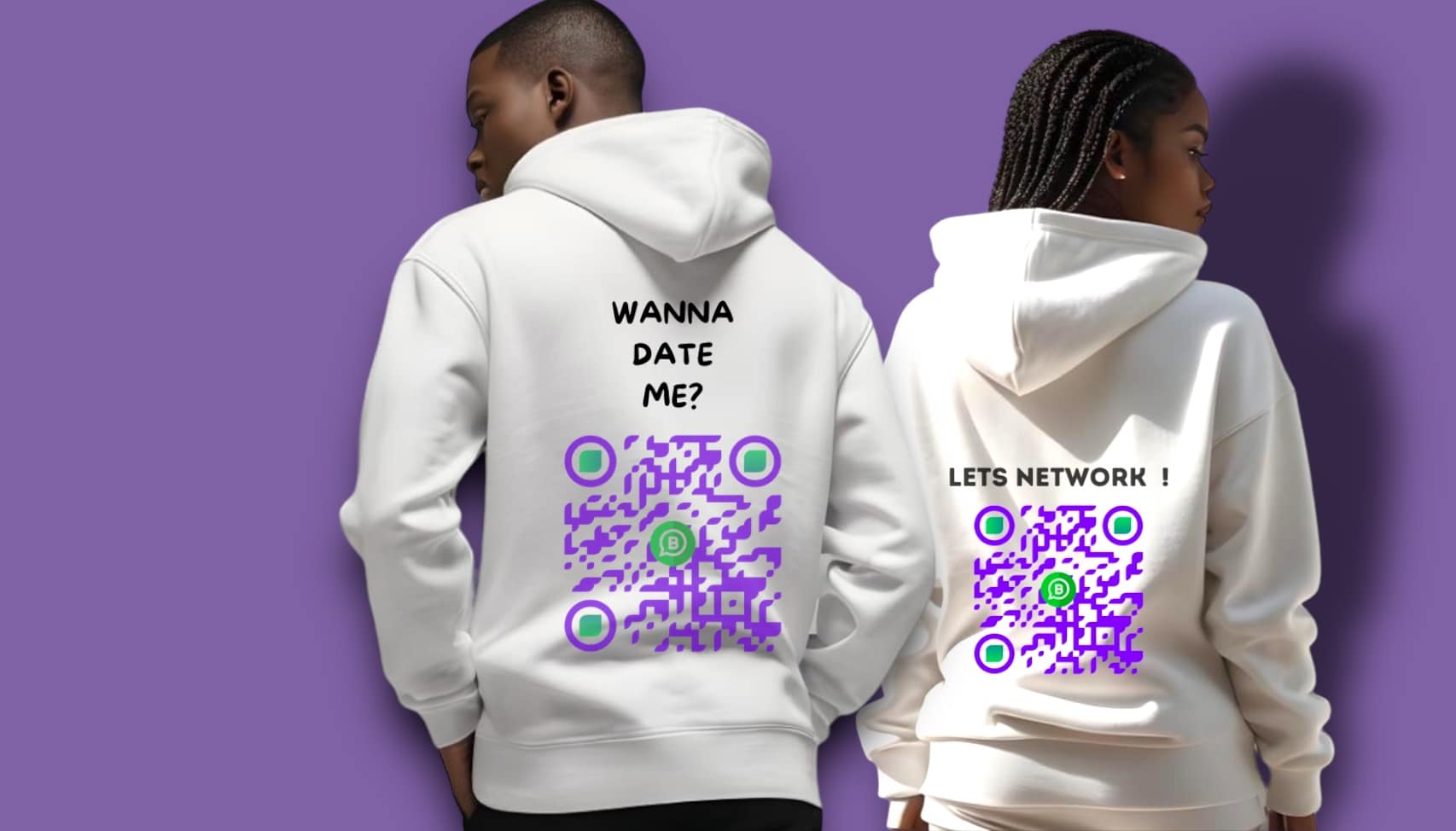 Men’s Hoodie: “NetHood Classic” - Image 2